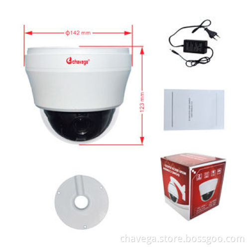 China Manufacturer 480TVL 1/3-inch Sony 10x Optical Zoom Auto Tracking Hikvision PTZ Camera